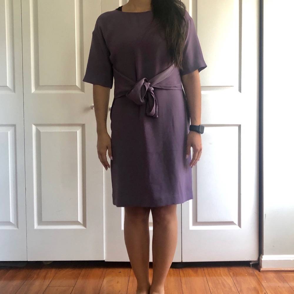 Purple Midi Dress